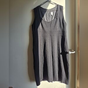 Tristan Black Midi Dress Womens Size XL